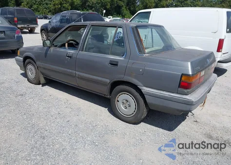 1987 Honda Civic 1.5 from USA, damaged, VIN 1HGEC4633HA077250